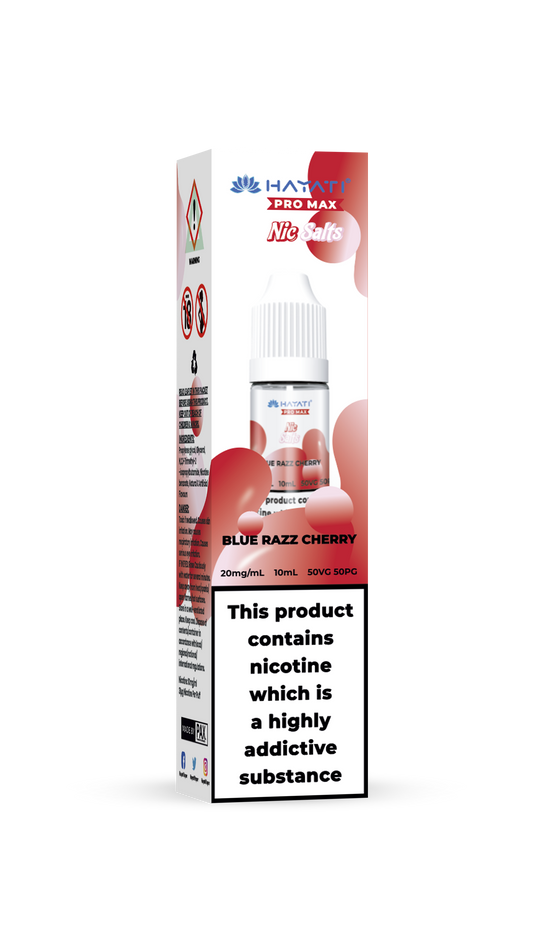 BLUE RAZZ CHERRY - HAYATI NIC SALTS 20 MG