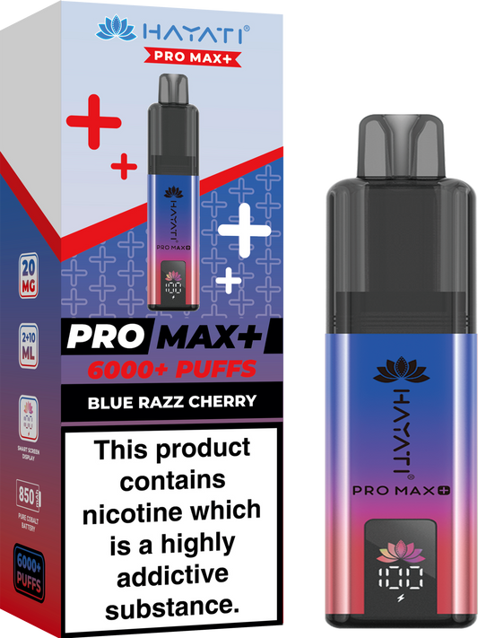 BLUE RAZZ CHERRY - PRO MAX +