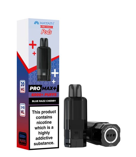 BLUE RAZZ CHERRY - PRO MAX + PODS