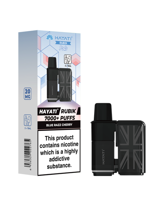 BLUE RAZZ CHERRY - HAYATI RUBIK POD