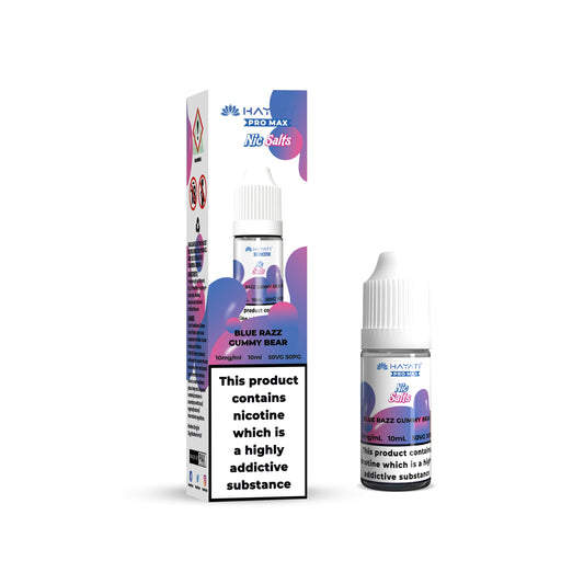 BLUE RAZZ GUMMY BEAR - HAYATI NIC SALTS 10 MG
