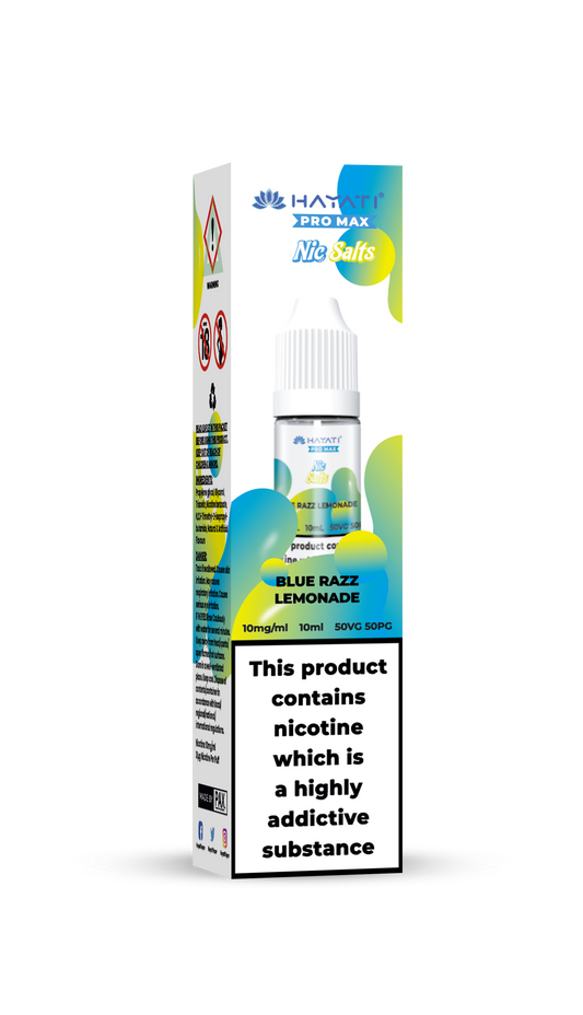 BLUE RAZZ LEMONADE - HAYATI NIC SALTS 10 MG