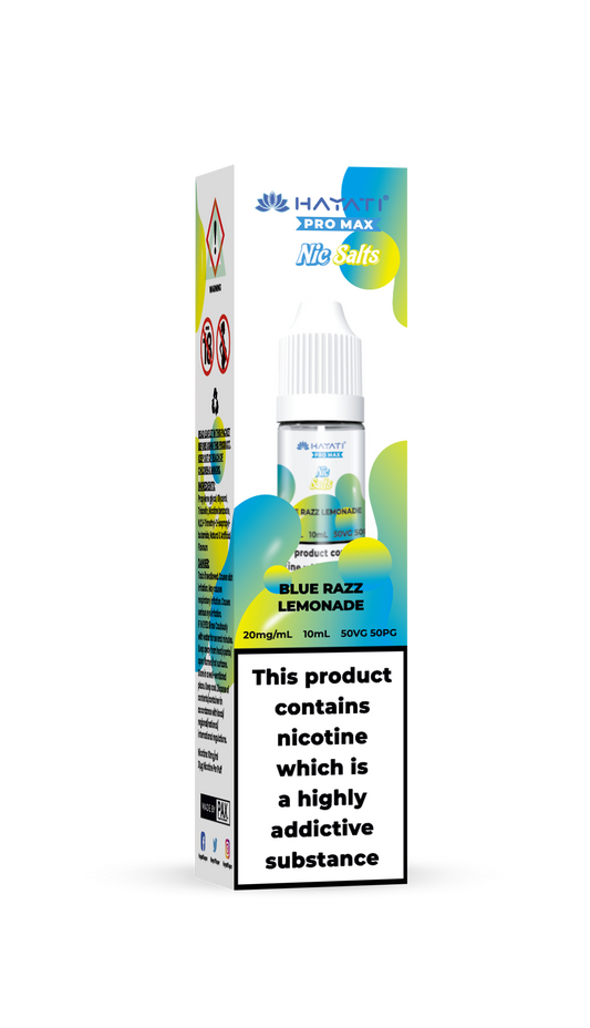 BLUE RAZZ LEMONADE - HAYATI NIC SALTS 20 MG