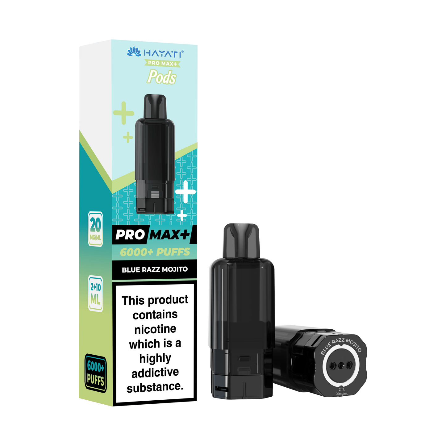 BLUE RAZZ MOJITO - PRO MAX + PODS