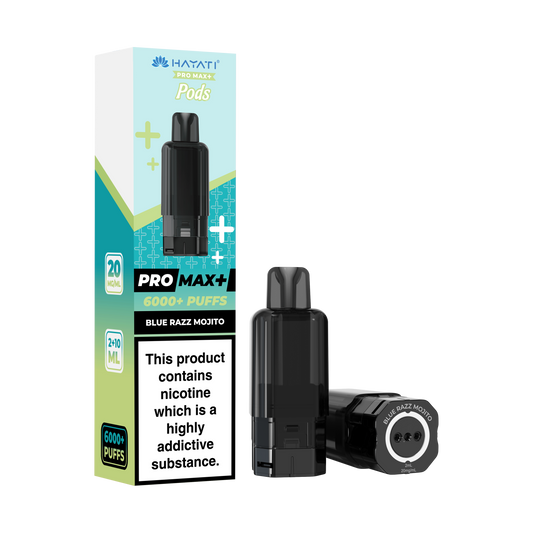 BLUE RAZZ MOJITO - PRO MAX + PODS