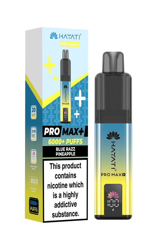 BLUE RAZZ PINEAPPLE - PRO MAX +