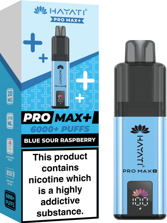 BLUE SOUR RASPBERRY - PRO MAX +