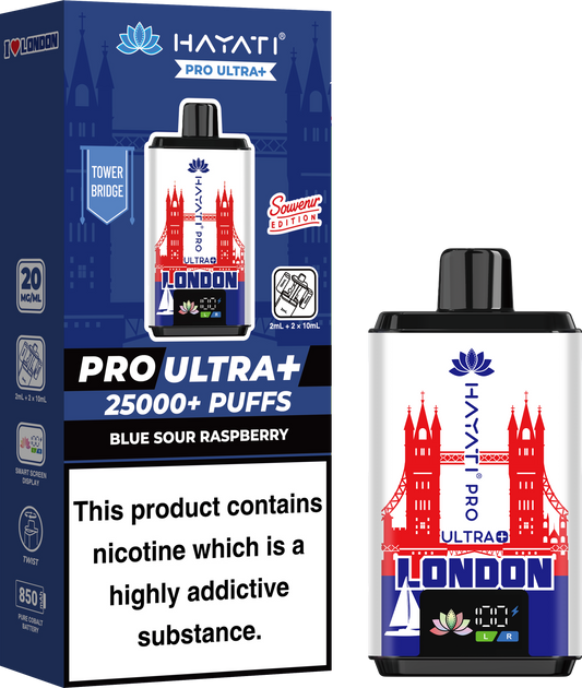 TOWER BRIDGE (BLUE SOUR RASPBERRY) - HAYATI PRO ULTRA 25K