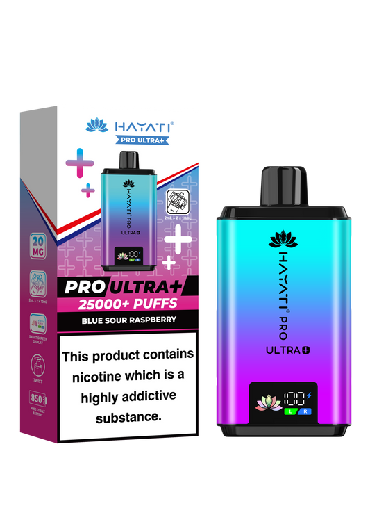 BLUE SOUR RASPBERRY - HAYATI PRO ULTRA 25K