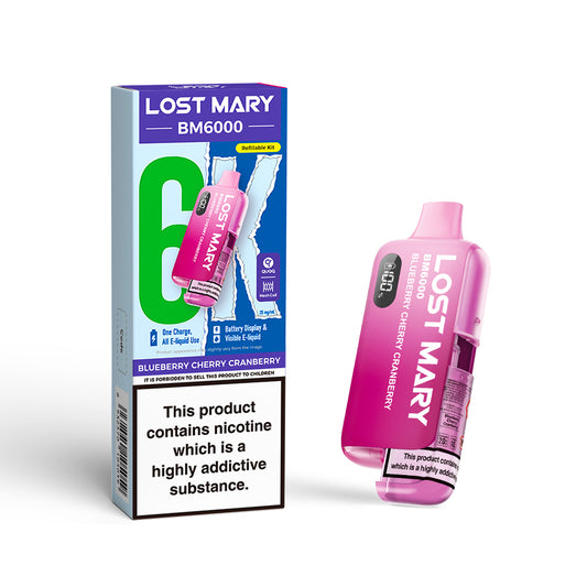 BLUEBERRY CHERRY CRANBERRY - LOST MARY BM6000 KIT