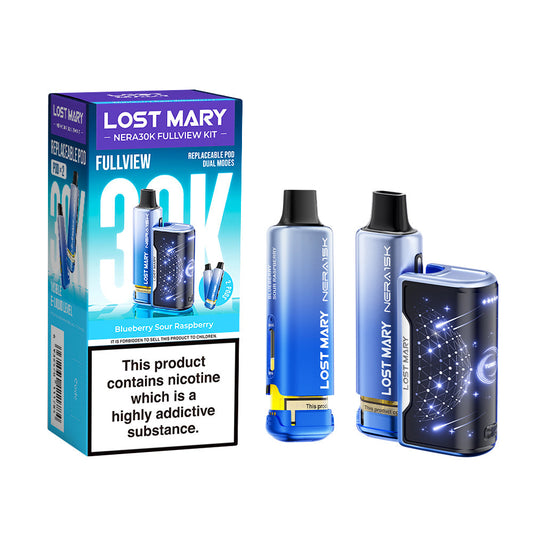 BLUEBERRY SOUR RASPBERRY - NERA 30K LOST MARY