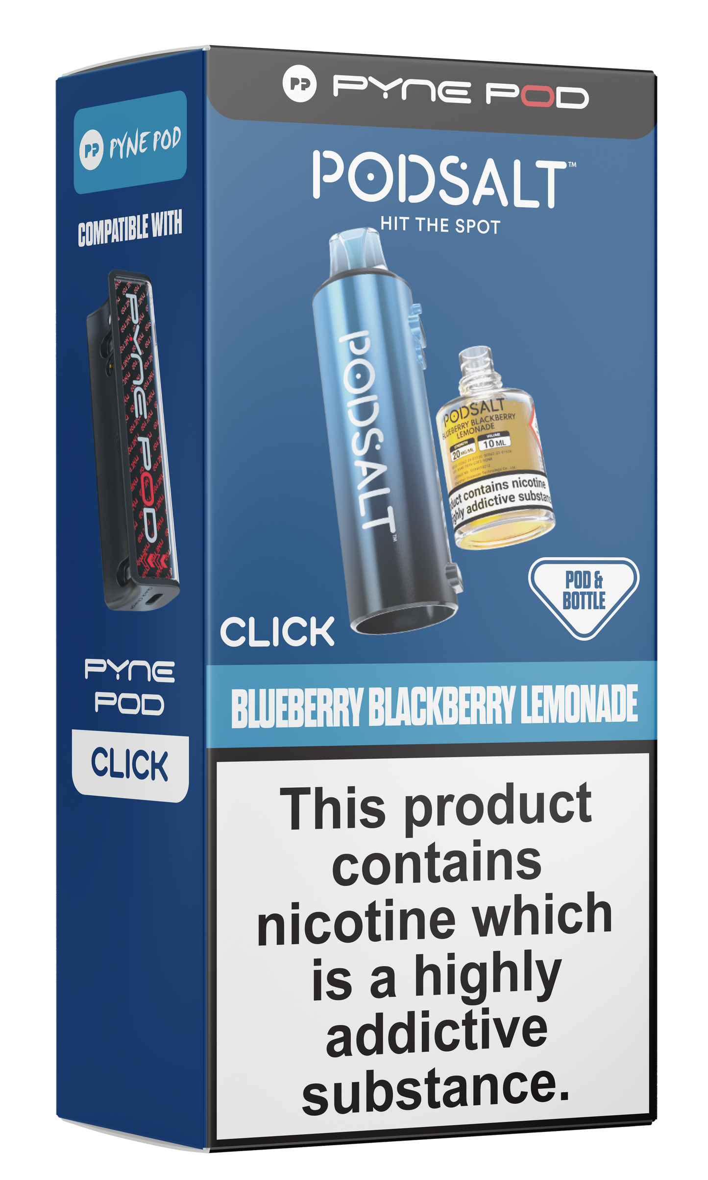 BLUEBERRY BLACKBERRY LEMONADE - PYNE POD 10K PODS