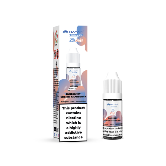 BLUEBERRY CHERRY CRANBERRY - HAYATI NIC SALTS 10 MG