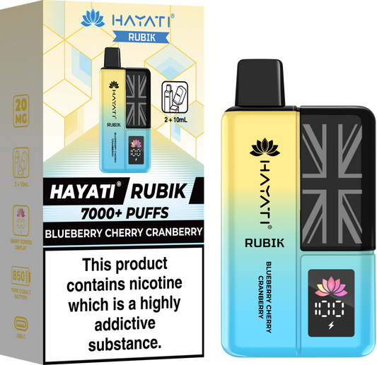 BLUEBERRY CHERRY CRANBERRY - HAYATI RUBIK