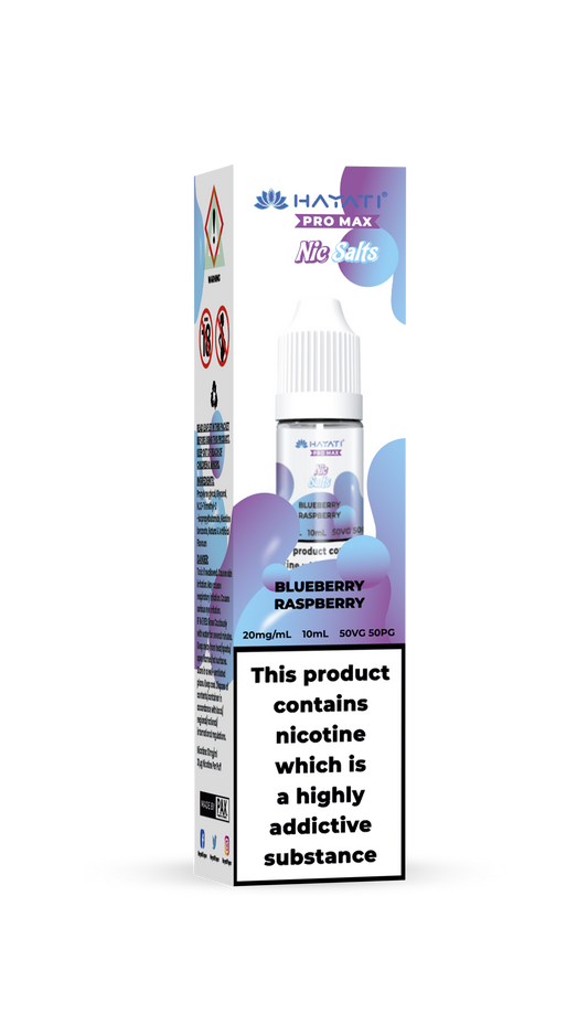 BLUEBERRY RASPBERRY - HAYATI NIC SALTS 20 MG