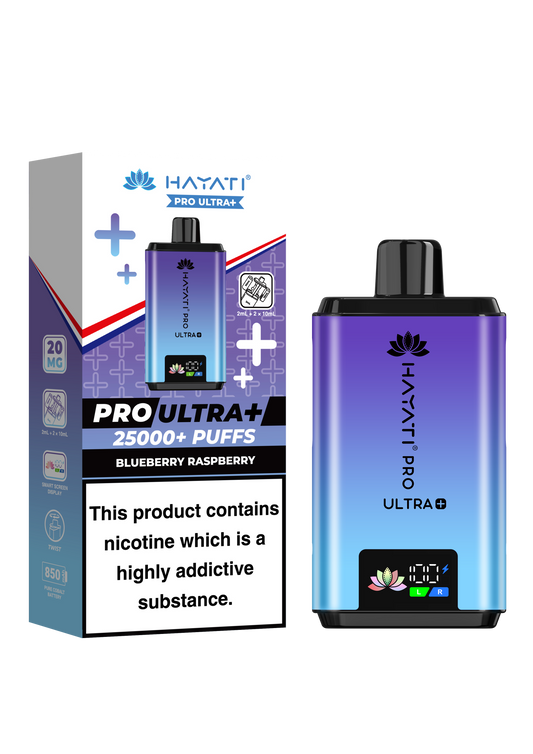 BLUEBERRY RASPBERRY - HAYATI PRO ULTRA 25K