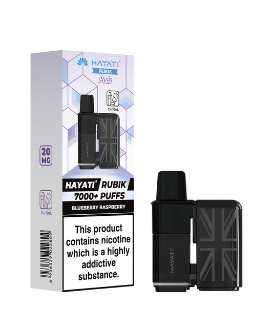 BLUEBERRY RASPBERRY - HAYATI RUBIK POD