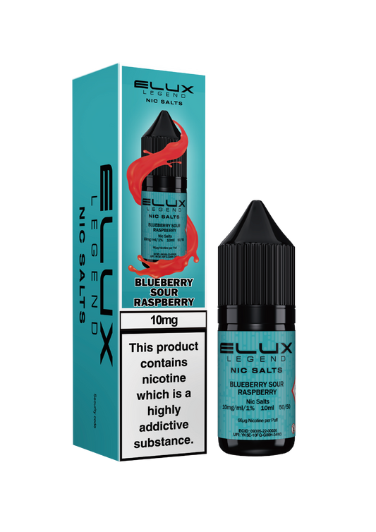 Blueberry Sour Raspberry  - ELUX NIC SALTS 20 MG
