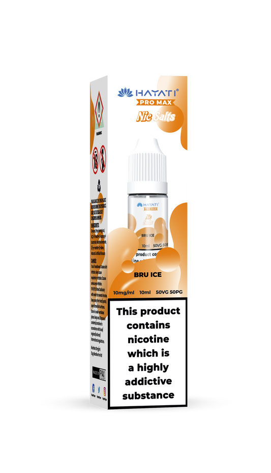 BRU ICE - HAYATI NIC SALTS 10 MG