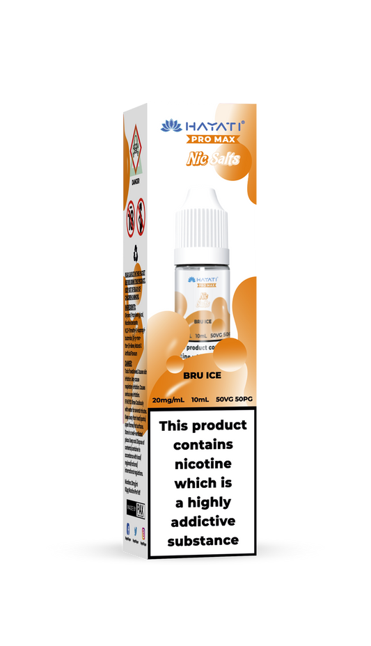 BRU ICE - HAYATI NIC SALTS 20 MG