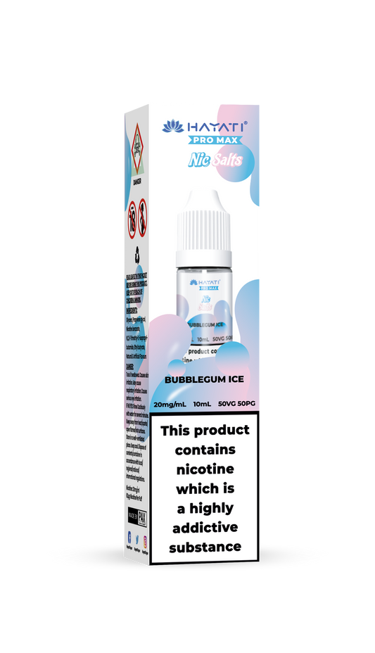 BUBBLEGUM ICE - HAYATI NIC SALTS 20 MG