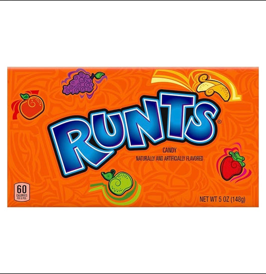 RUNTS FRUIT CANDY THEATRE BOX (12 X 141.7g)