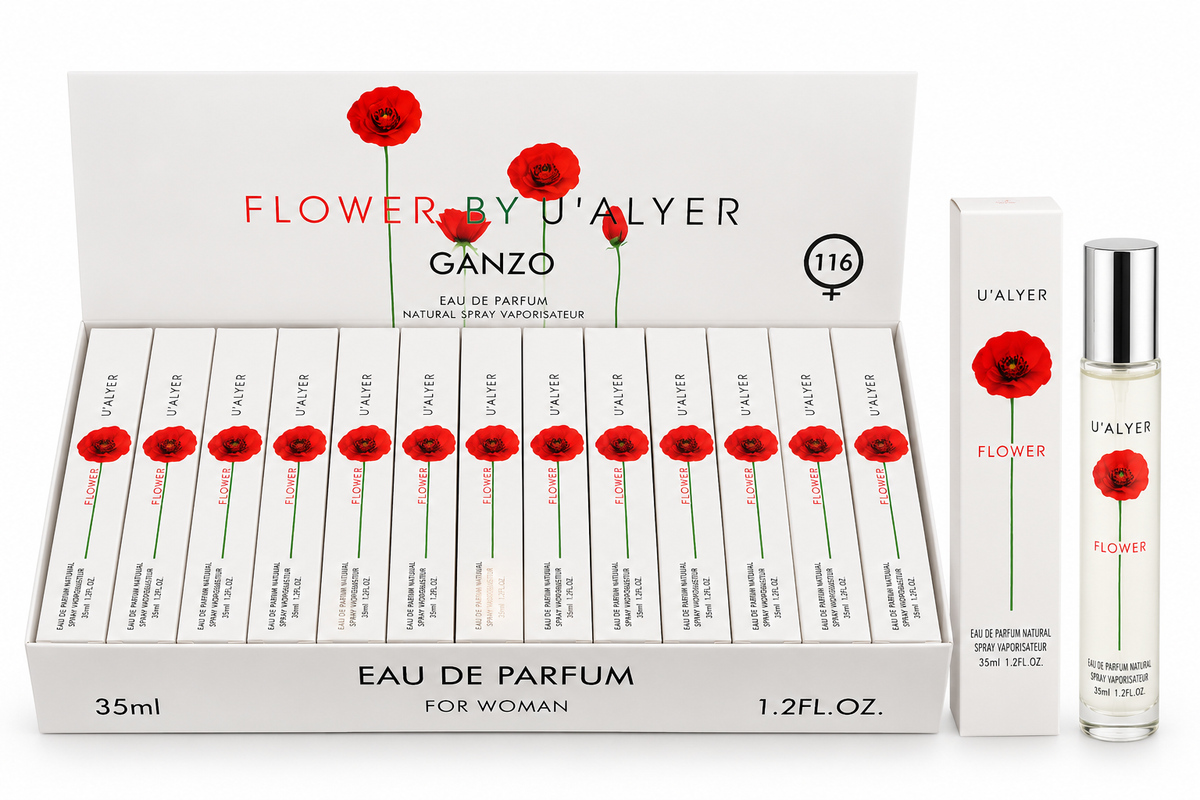 FLOWER BY J'ALYER GANZO -  EAU DE PARFUM NATURAL 35ml (FOR WOMAN) 116