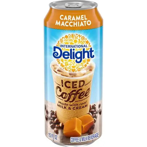 CARAMEL ICED COFFEE - INTERNATIONAL DELIGHT (443ML X 12)