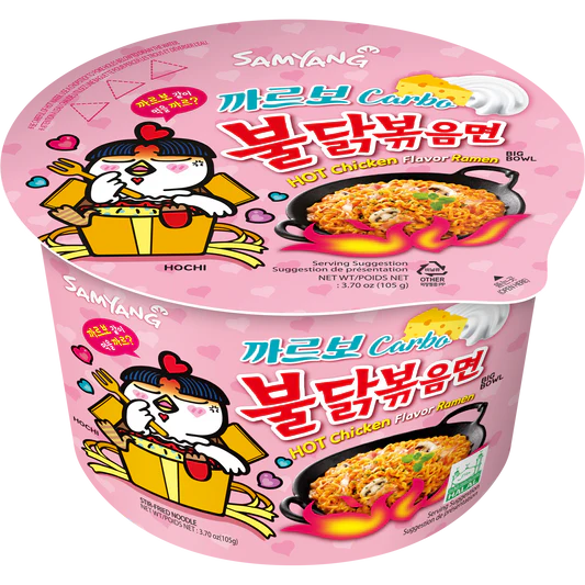 CABONARA BULDAK NOODLES BIG BOWLS (105GX16)