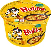 QUATTRO CHEESE BULDAK SAMYANG NOODLE BIG BOWLS (105Gx16pcs)