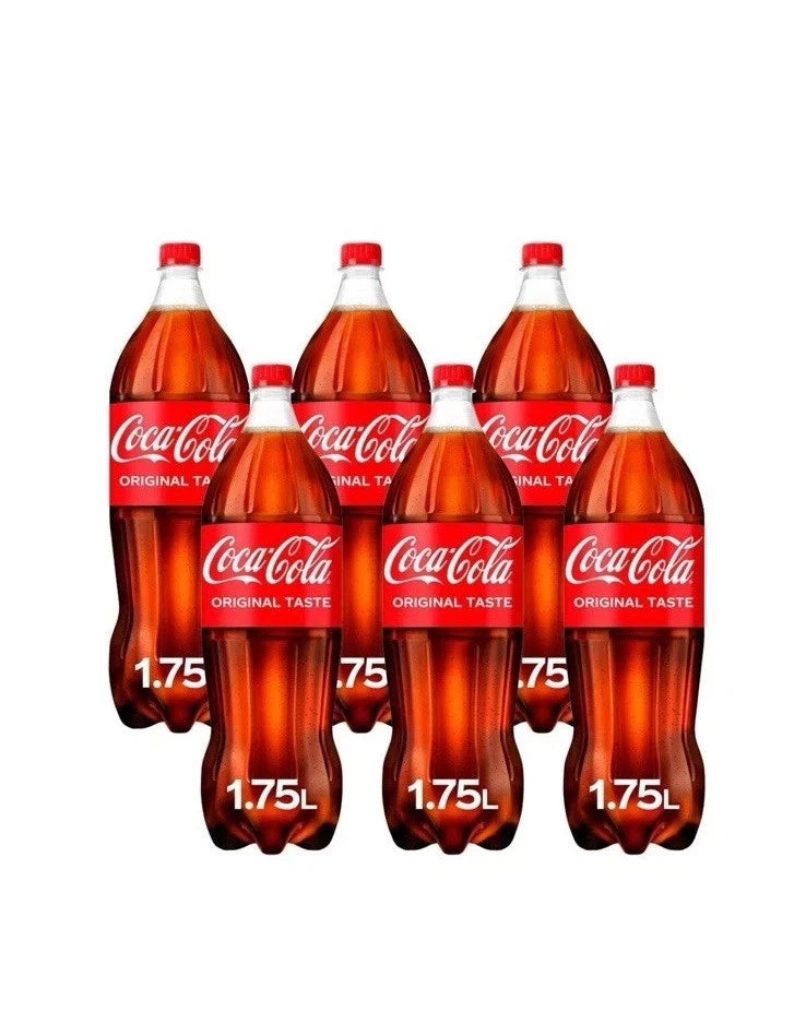 COCA COLA BOTTLES EU (6X1.75LITRE)