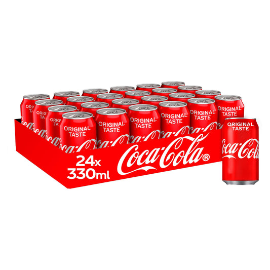 COCA COLA CANS EU (24X330ML)