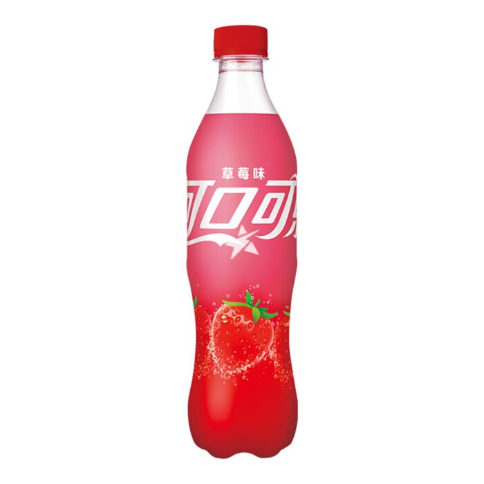 COCA COLA STRAWBERRY FLAVOUR (500ML X 12PK) JAPANESE