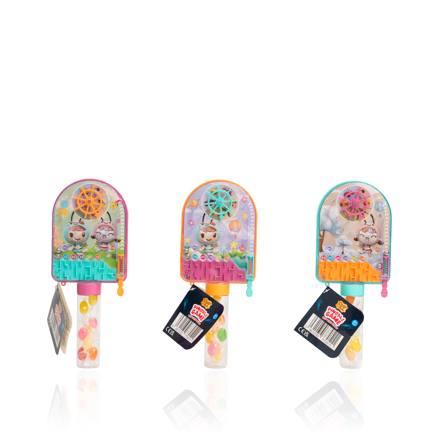 PINBALL MACHINE CANDY TOY (12x10g) (HALAL) - CANDY PARADISE