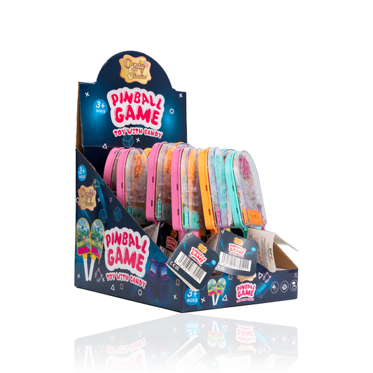 PINBALL MACHINE CANDY TOY (12x10g) (HALAL) - CANDY PARADISE