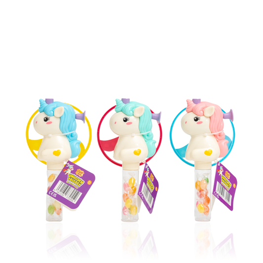 UNICORN FRISBEE CANDY TOY (9x10g) (HALAL) - CANDY PARADISE