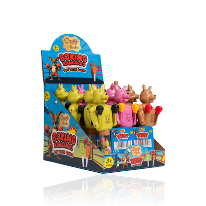 BOXING KANGEROO CANDY TOY  (12x10g) (HALAL) - CANDY PARADISE