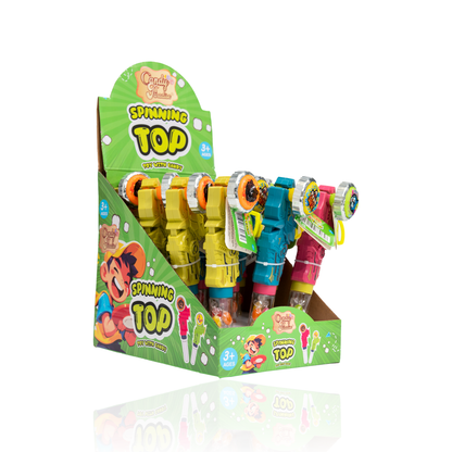 SPINNING TOP TOY CANDY TOY (12x10g) (HALAL) - CANDY PARADISE