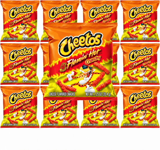 CHEETOS FLAMING HOT 44/1.25 oZ (SMALL BAGS)