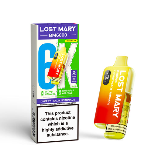 CHERRY PEACH LEMONADE - LOST MARY BM6000 KIT
