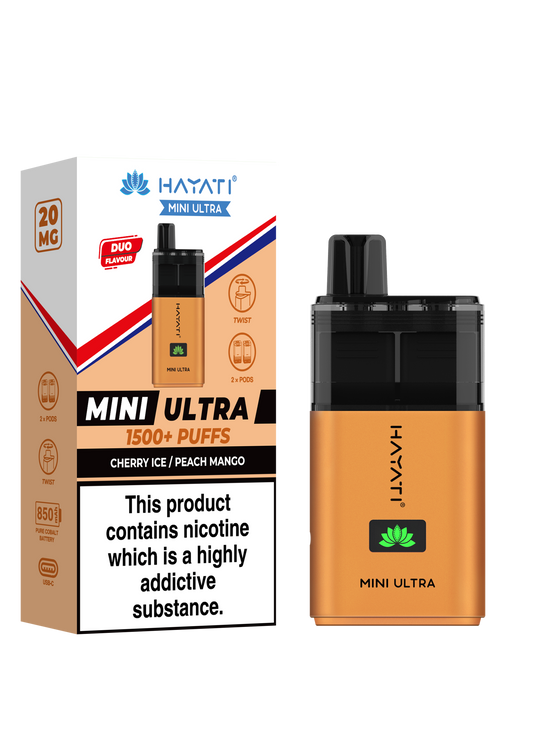 Cherry Ice / Peach Mango - MINI ULTRA
