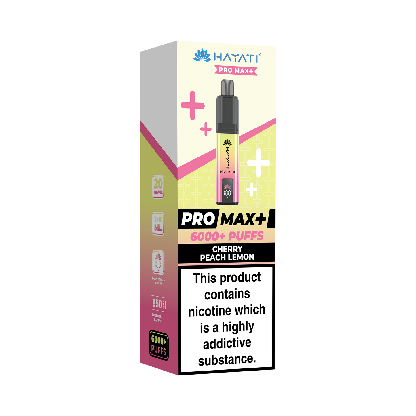 CHERRY PEACH LEMON - PRO MAX +