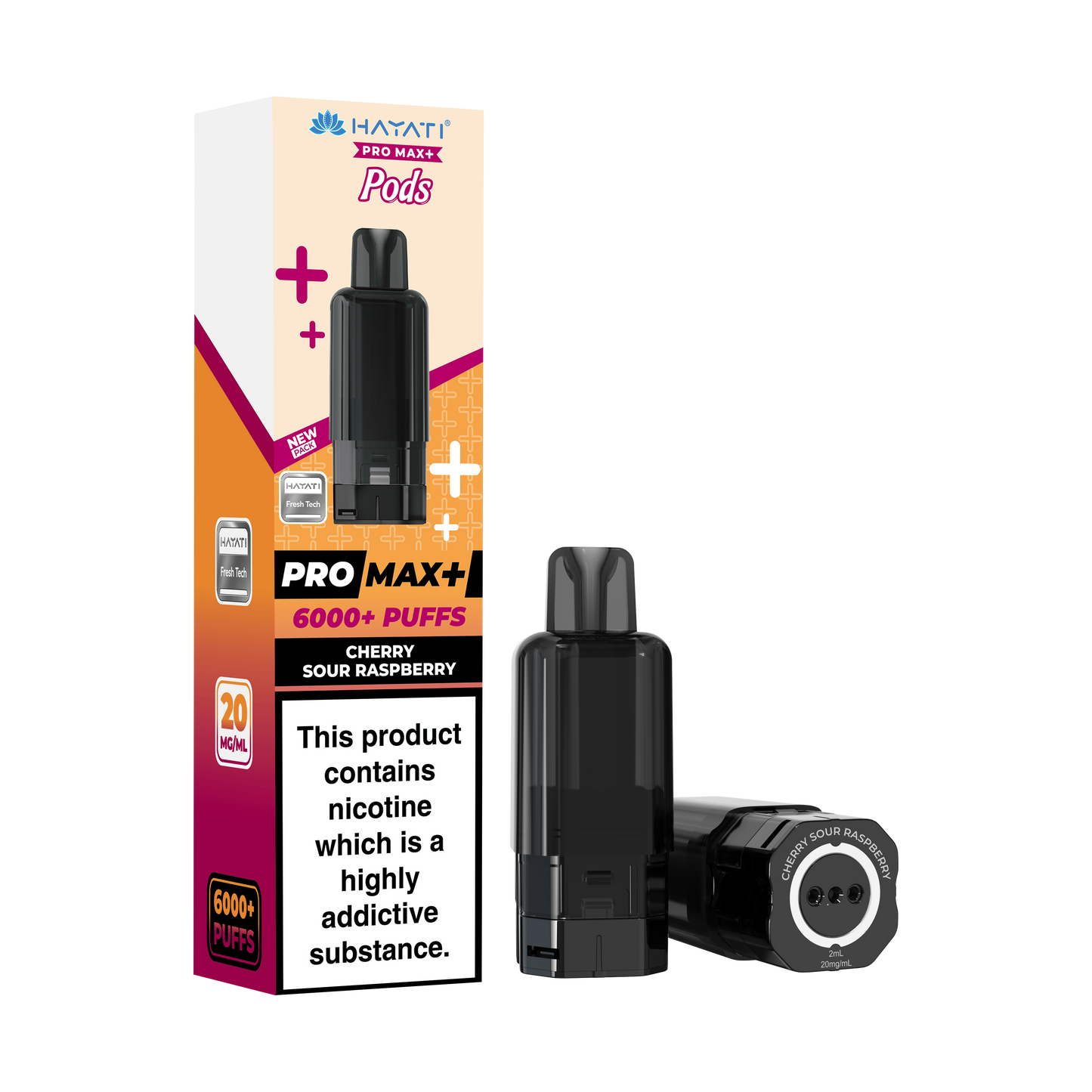 CHERRY SOUR RASPBERRY- PRO MAX + PODS