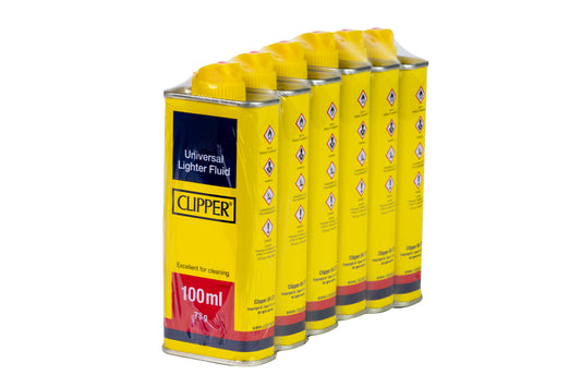 CLIPPER LIGHTER FLUID 100ML 6PK