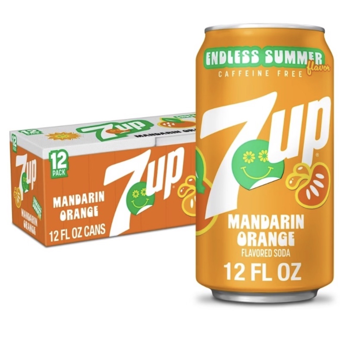 7UP MANDARIN ORANGE (12X335ML)