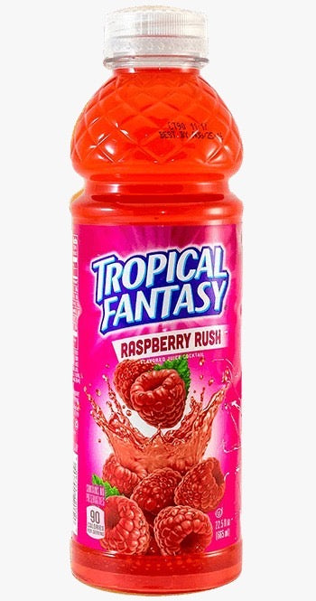 RASPBERRY RUSH - TROPICAL FANTASY (591ML X 24PK)