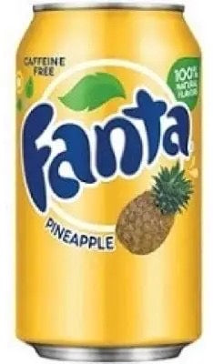FANTA PINEAPPLE CANS USA (12X350ML)