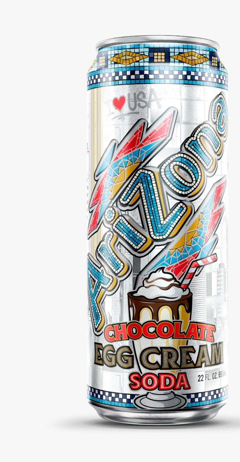ARIZONA CHOCOLATE EGG CREAM (22Oz x 24ct)