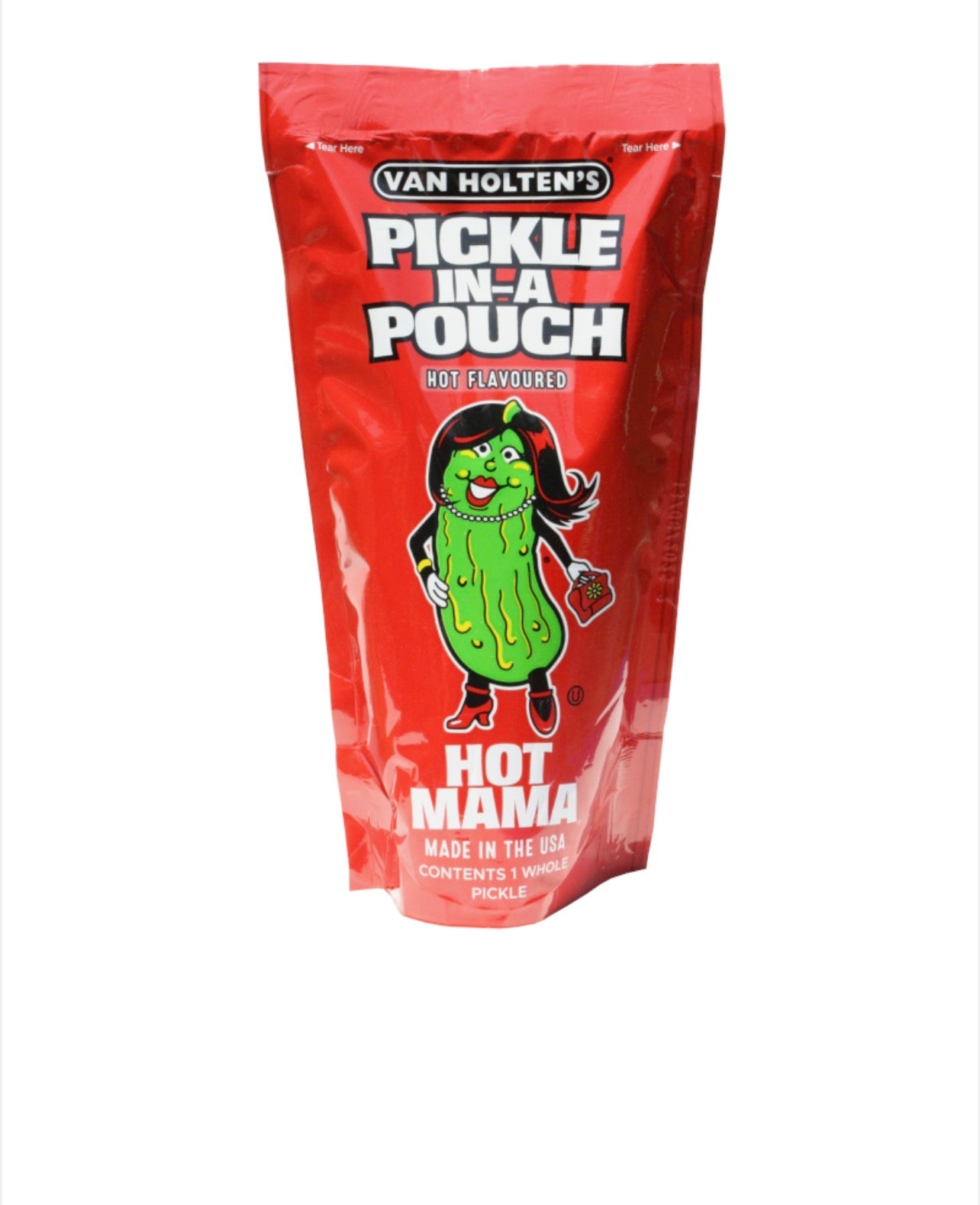 PRINGLE HOT MAMA  - PICKLE IN A POUCH VAN HOLTENS (12PK)