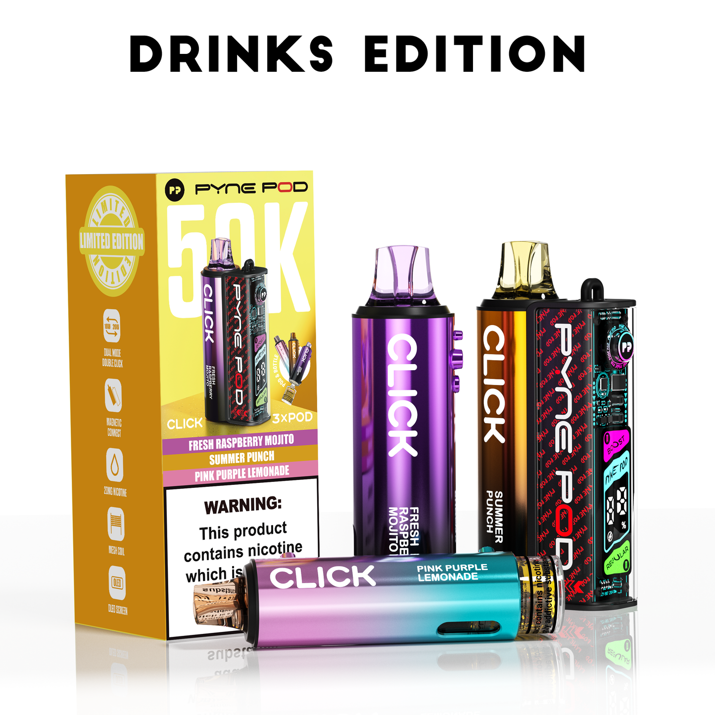 DRINKS EDITION - PYNE POD 50K